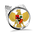 thumbnail image 1 of Anillo de compromiso de boda ajustable Unbranded emblema nacional Indonesia, 1 of 3