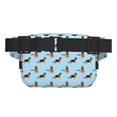 thumbnail image 2 of Hirioo German Shepherd Dog for Double Layer Waist Bag Adjustable Fanny Pack For Travel Running Hiking, 2 of 9