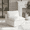Ivory White, variant on JUDISELEX 36" Middle Seat Modular Sectional Sofa,Cloud Sofa with Chenille Fabric and High Density Foam,Modern Furniture Ivory White