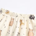 thumbnail image 5 of Crunowin Boys And Girls Wide Leg Cotton Pants Loose Comfortable Spring Outdoor Wear With Mosquito Protection Printed Long Pants Multicolor Size 3 Years, 5 of 8