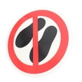 thumbnail image 3 of Miangastore Warning Sign Multi 1Pcs 2.4x2.4in, 3 of 9