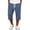 249#Navy, variant on Men's Baggy Sweat Shorts Long Below Knee Capri Shorts 11" Athletic Casual 3/4 Pants with Pockets