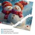 thumbnail image 3 of 1000 PCS 1000 Pcs Puzzle For Adults Cute Christmas Snowman,Stunningly Vibrant Colors,Collectible Puzzle Featuring Christmas,Classic Wooden Puzzles,Home Wall Decor,Brain Challenge, 3 of 6