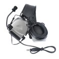 thumbnail image 2 of Auriculares tácticos Comunicación Auriculares Orejeras para actividades al aire libre gris Cola Auriculares tácticos, 2 of 8