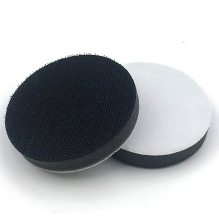 

RANMEI 2PCS 3inch 75mm Soft Interface Pad Hook and Loop Sanding Discs Power Tools Parts