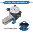 thumbnail image 4 of Motor de elevación de regulador de ventana eléctrica del lado del conductor trasero izquierdo Unique Bargains para Dodge Verna 2000-2005 No.742706 2 Pines, 4 of 7