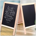 thumbnail image 3 of 2pcs Double Sided Chalk Board Children Whiteboard Writing Board Freestanding Chalk Board for Kids, 3 of 8