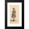 thumbnail image 2 of William Henry Hunt 11x18 Black Modern Framed Museum Art Print Titled - Young Girl Standing Barefoot (ca. 1820), 2 of 5