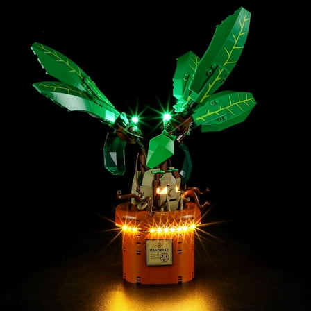 LED Light Kit for Lego 76433 Mandrake Set, Compatible with Lego 76433 Building Blocks Model(Not Include Blocks Set)