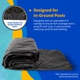 thumbnail image 7 of Blue Wave 16' x 36' Rectangular Rugged Mesh In Ground Pool Winter Cover, 7 of 7