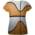 thumbnail image 1 of Championship Basketball Orange & White All Over Womens T Shirt, 1 of 2