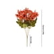 thumbnail image 3 of Ramo de crisantemo artificial - 6 opciones de color, flores de plástico de 13" para bodas y decoración del hogar, utilería fotográfica, 3 of 6