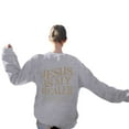 thumbnail image 2 of Women's Sweatshirts 2025 Jesus Is My Healer Sweatshirt Christian Sweatshirts Casual Pullover Tops Sweatshirt for Women, 2 of 8