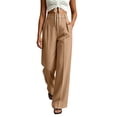 thumbnail image 2 of CQONEPT Dress Pans for Women Fashion Business Casual High Wasit Pant with Pockets Office Slacks Fall Trouser Orange XL, 2 of 6