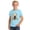 Light Blue, variant on Boys T Shirts Boys Cute Print Short Sleeve T Shirt Soft Boys' Tops Grey 5-6 Years