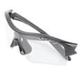 thumbnail image 2 of Gafas de sol al aire libre a prueba de viento protección UV TR ergonómicas gafas de sol para montar para senderismo niños marco negro lente transparente, 2 of 12