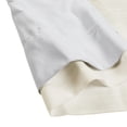 thumbnail image 6 of TWOPAGES Kyla Collection Room Darkening Lined Faux Linen Pinch Pleated Curtain, 26"x84", 1 Panel, Off White, 6 of 6