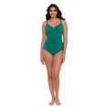 thumbnail image 3 of Time and Tru Women's and Women's Plus V Wire One Piece Swimsuit, Sizes XS-3X, 3 of 10