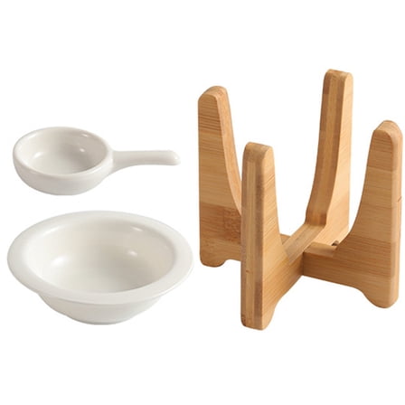 LOLIPPYY Ceramic Wax Warmer Set with Tealight Candle Holder for Aromatherapy Diffuser and Home Fragrance