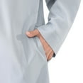 thumbnail image 5 of Arabic Thobe Long Sleeve Kaftan Robe - Embroidered National for Teenage Boys Children's Wear, 5 of 6