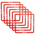 thumbnail image 3 of 6pcs Multi-function Agility Rings Portable Agility Circles Professional Speeds Train Rings, 3 of 4