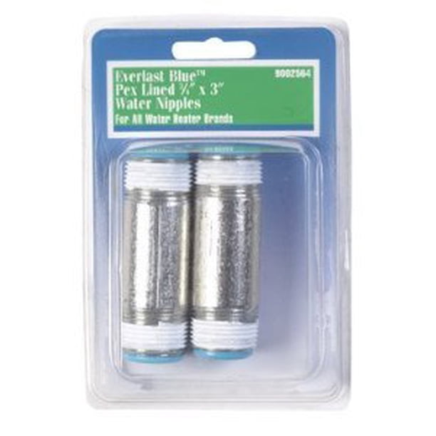 Niples para Calentador de Agua Reliance 3/4" x 7,5 cm