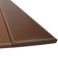 thumbnail image 4 of Dacasso Leather Desk pad, 25.5 x 17.25, Rustic Brown, 4 of 4