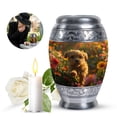 thumbnail image 3 of Golden Blossom Joy Small Urn For Ashes For Women - Cremation Keepsake Urns For Ashes - Urns For Ashes Adult Female Mom - Burial Urns Urn For Ashes For Women (Size -3inch,1pc), 3 of 5