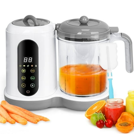 Big Savings On ROSEWILL 4 in 1 Electric Food Steamer, Steamer, Baby food maker, Rice cooker and Sterilizer, 800W turbo steam fast heating, 3 Tier stackable...! 5 Rupoun Baby Food Maker and Steamer, Blender and Puree Maker, Gift for Healthy Homemade, Child, Infant, Toddler, White