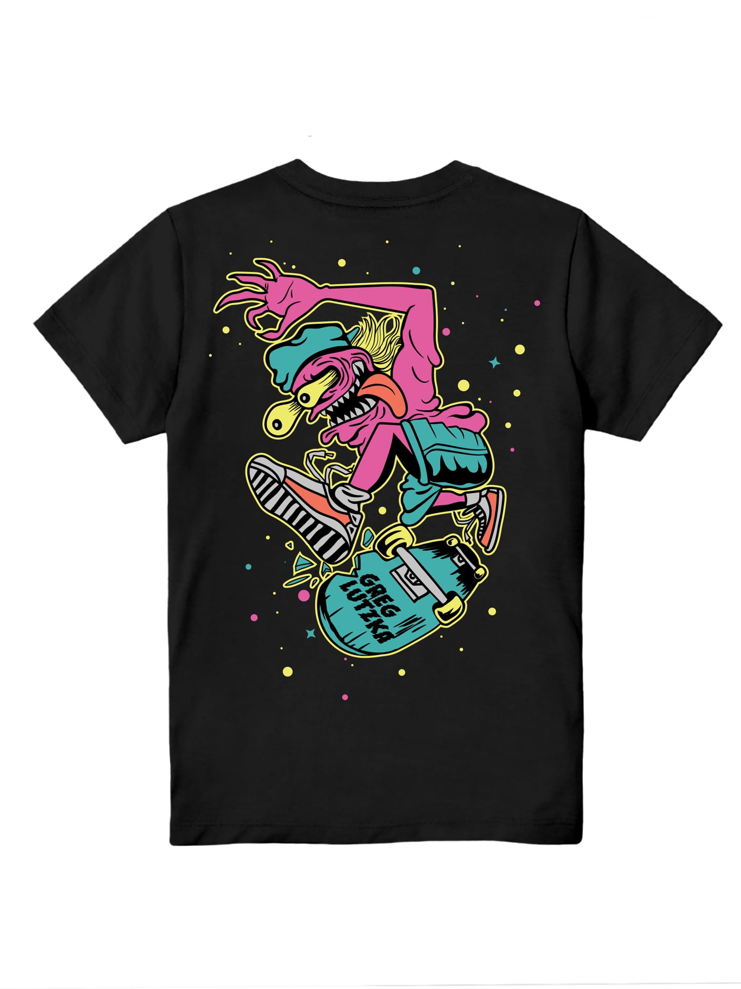 Greg Lutzka, Pink Man In Space Boys Graphic Tee, Sizes XS-XXL