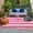 DeepPink, variant on Pink Striped Outdoor Rug 4x6 Ft, Non Slip Washable Area Rug, Modern Simple Monochrome Geometric White Patio Rugs Carpet Runner, Large Floor Mat for Indoor/Outdoor Deck Porch Camping