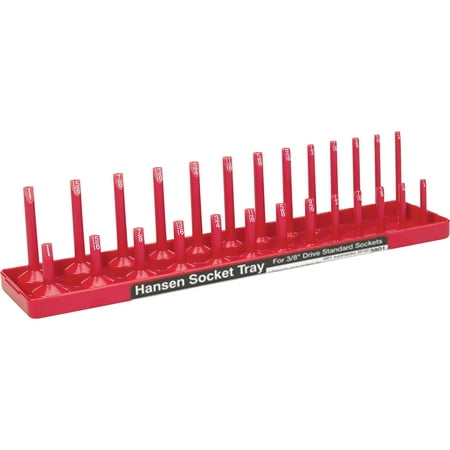

Hansen Global Regular and Deep Socket Tray - 3/8in. Standard