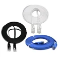 thumbnail image 2 of 1M/2M/3M/5M/10M/15M/20M RJ45 CAT6 Ethernet Network LAN Cable Flat UTP Patch Router Interesting Lot Ultra Slim and Flat Profile, 2 of 6
