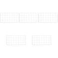 thumbnail image 6 of HOMEMAXS 5pcs Wire Wall Grid Panel for Photo Display DIY Iron Picture Frames DIY Photo Grid Panel, 6 of 8