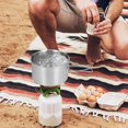thumbnail image 2 of LAICAIW Camping Cooking Pot Stainless Steel Pot 2pcs Camping Cookware Set Stainless Steel Pot Pan Cooking Set with Foldable Handles Mesh Carry Bag, 2 of 6