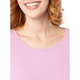 thumbnail image 6 of Fruit of the Loom Women's Soft and Breathable Pajama Sleepshirt, Sizes S-5X, 6 of 8