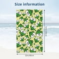 thumbnail image 4 of Yibo Lovely Frog Bath Towel Sand-Free Quick Dry Pool Towel Ultra Absorbent Lightweight for Bathroom Outdoor Swimming, 4 of 9