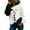 Black, variant on Christmas Sweatshirts Women'S Fashion Hoody for Winter Snowman Print Long Sleeve Tops Top Women Hoodies Black L