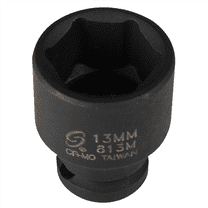 SUNEX SOC 13MM 1/4D IMP 6PT