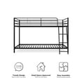 Mainstays Small Spaces TwinoverTwin Low Profile Junior Bunk Bed
