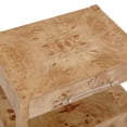 thumbnail image 4 of TOV Furniture Brandyss Honey Burl Nightstand, 4 of 9
