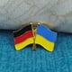 thumbnail image 2 of Broche Con Logotipo 1 Uds Ucrania DE broche bandera DE país insignia ropa gemelos amor paz(A), 2 of 3
