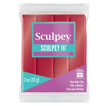 Sculpey III, 2 oz., Deep Red Pearl