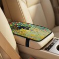 thumbnail image 4 of Xixirimido Automotive Seat Covers for Cars Trucks and SUVs Car Seat Covers for Front Seats with Car Seatbelt Covers & Armrest Box Cover, Set of 5, Black Cat Colorful Floral, 4 of 8
