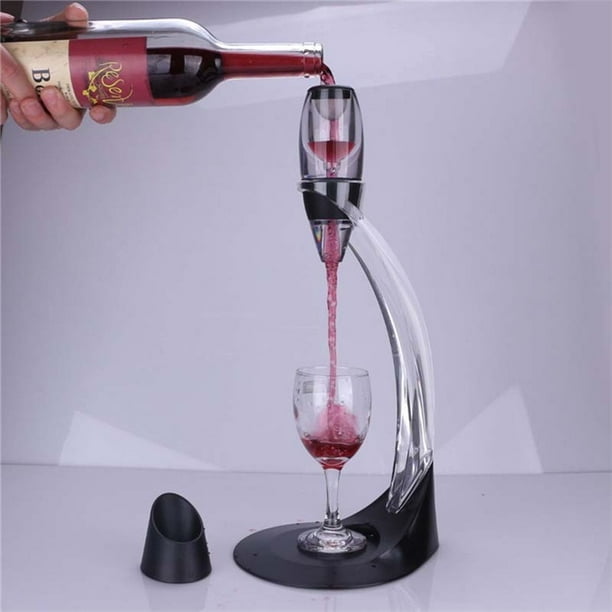 Aérateur de vin de luxe Aération du bec verseur et décanteur avec