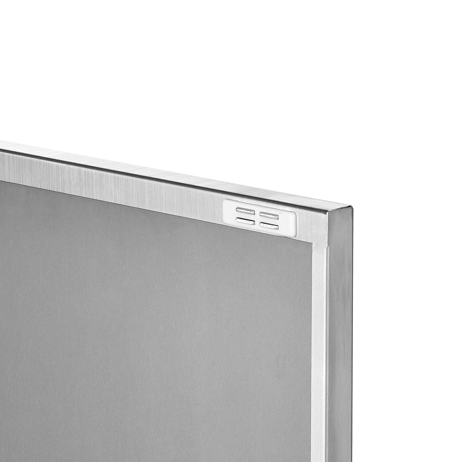 Stainless Steel BBQ Access Door 17x24 Inch with Reversible Hinge, Ergonomic Handle, CAD Template, for Outdoor Kitchen Island