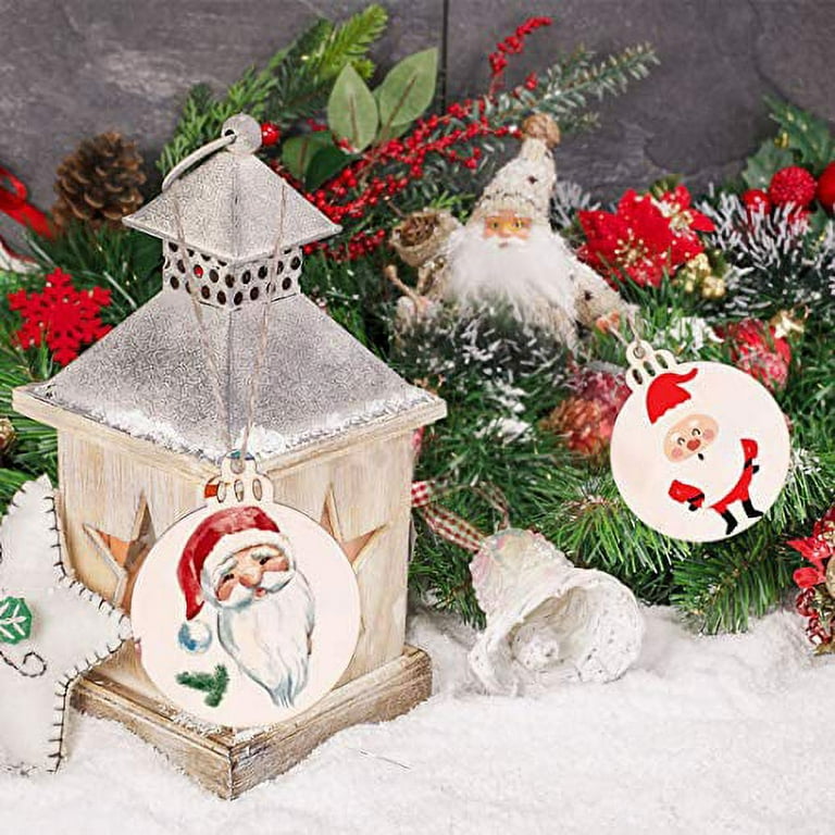 Christmas Ornaments, Wood Slice Ornaments, Merry Christmas, Christmas Wood  Slices, Handpainted Ornaments, Christmas Gift Ideas 