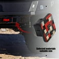 thumbnail image 5 of Hitch Cover Fits For 2-Inch Hitch,Abstract Geometric Painting With Color Blocksrubber Trailer Hitch Cover Tube Plug Insert,Car Exterior Accessories, Receiver Tube Hitch Plug, 5 of 6