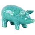 thumbnail image 2 of Large Standing Pig Figurine in Gloss Pink, 2 of 3