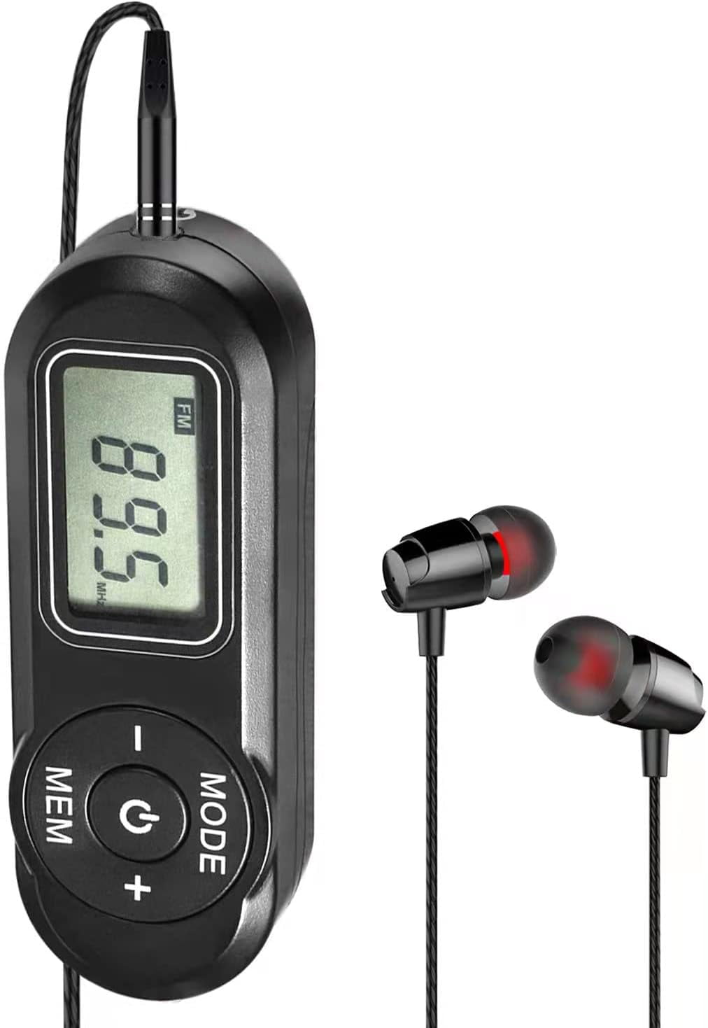 AM FM Radio Headphones Personal Portable Radio Headset Am/fm Digital - View #10